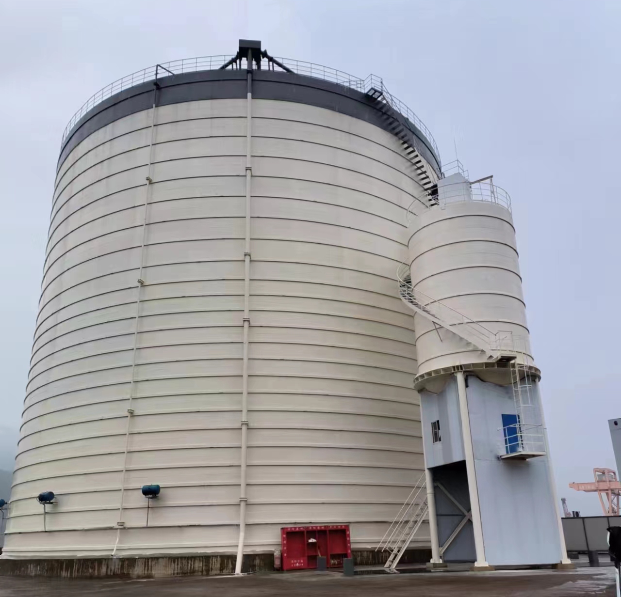 广南10万吨水泥钢板库