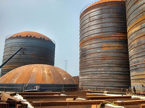 广南焦粉钢板仓